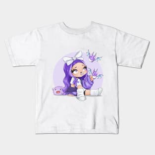 Chloe And The bats Kids T-Shirt